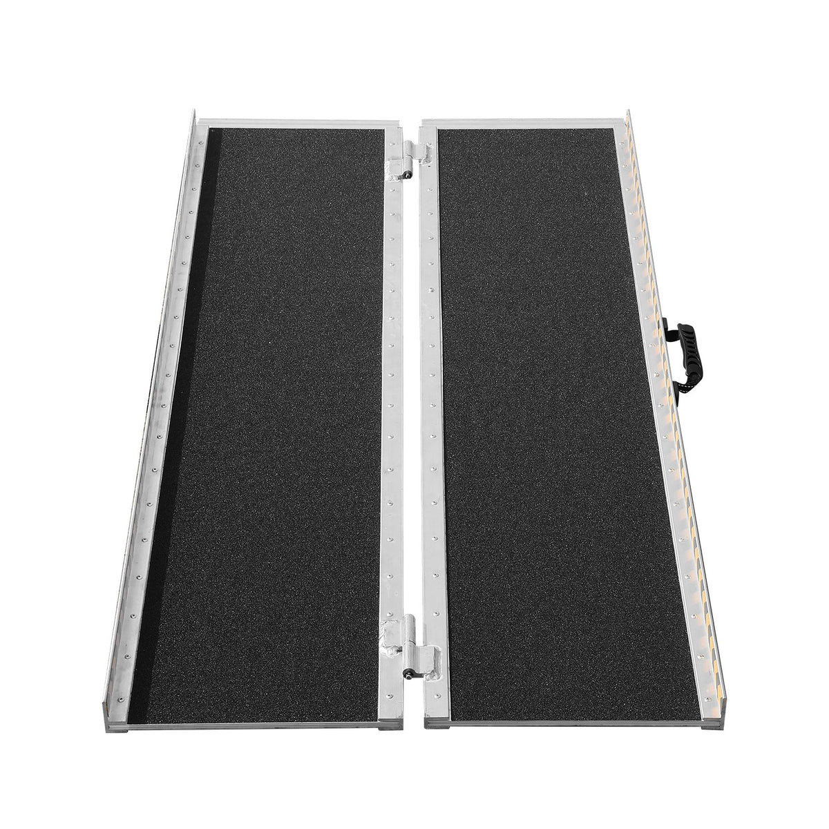 Portable Wheelchair Ramp 183cm Aluminum Folding Non-Slip 363kg Capacity