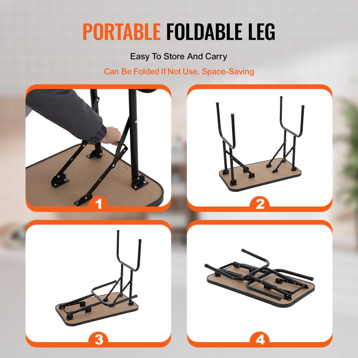 Pet Grooming Table Arm ClampFoldable Stand 808x460mm for MediumSmall Dogs 99.8kg