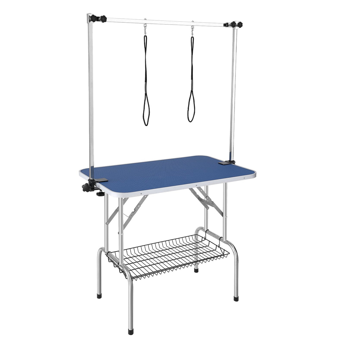 Pet Grooming Table Foldable Clamp Stand 915x610mm for Medium Small Dogs