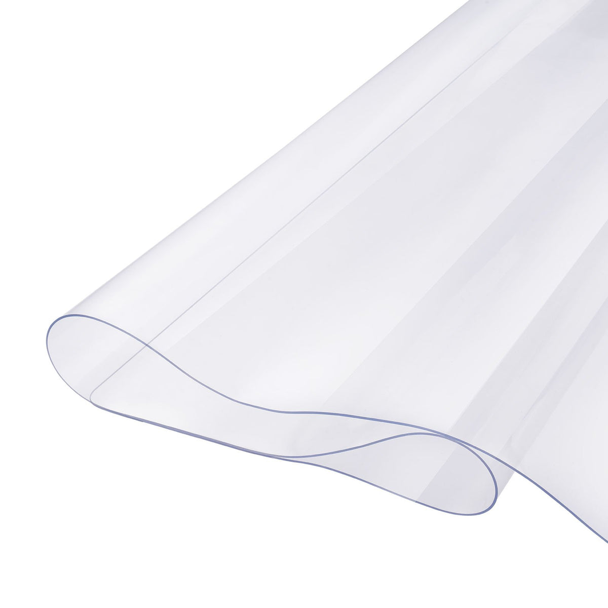 Plastic Table Cover 40x60 in 1.5mm Clear PVC Waterproof Desk Protector
