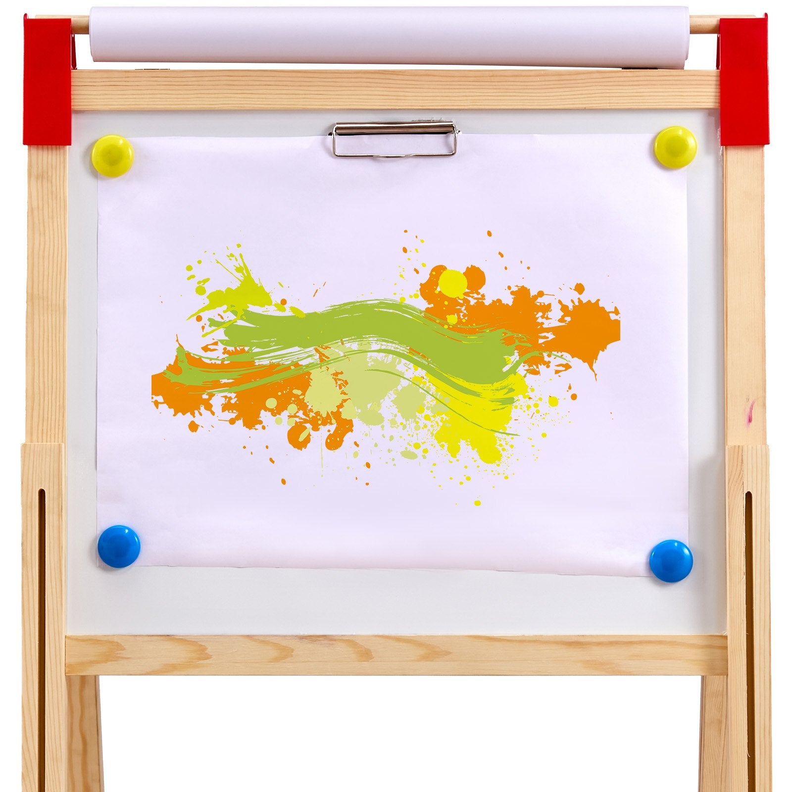 Art Easel for Kid 3in1 Wooden Double-Sided Adjustable Drawing Board with Storage