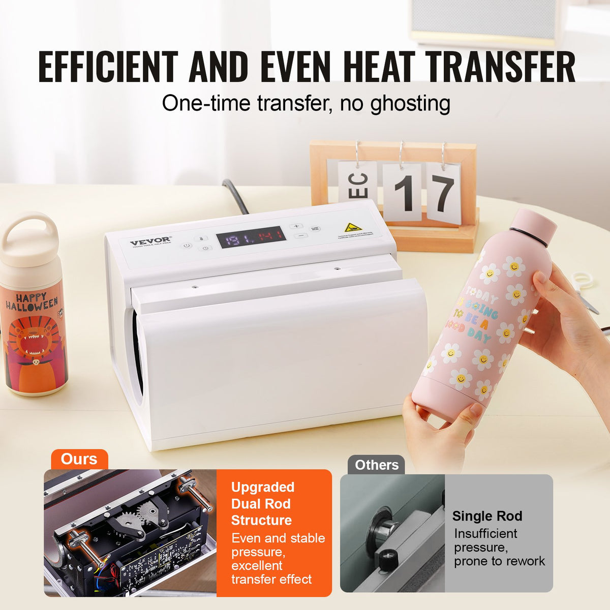 Auto Tumbler Heat Press Machine 11-30oz Mug Press White Cups Mugs