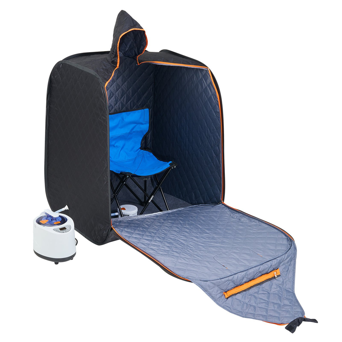 Portable Personal Steam Sauna Tent 1000W Home Spa with Remote