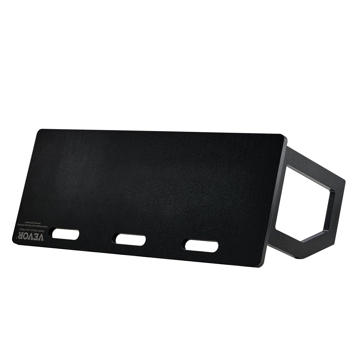 Soccer Rebounder Board 100x40cm Foldable HDPE 2-Angle Kickback for Training