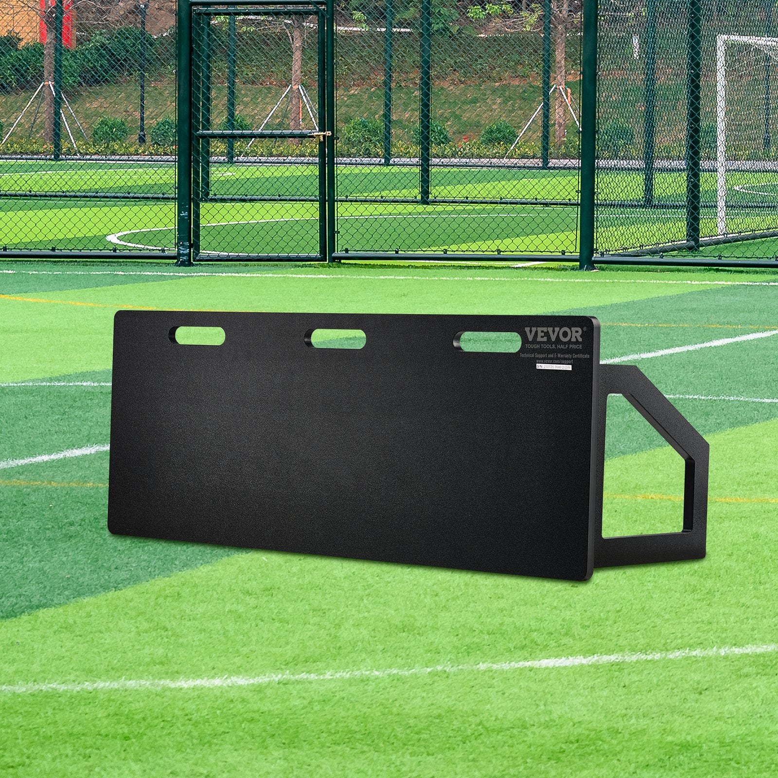 Soccer Rebounder Board 115x45 cm Foldable Portable Wall with 2 Angles