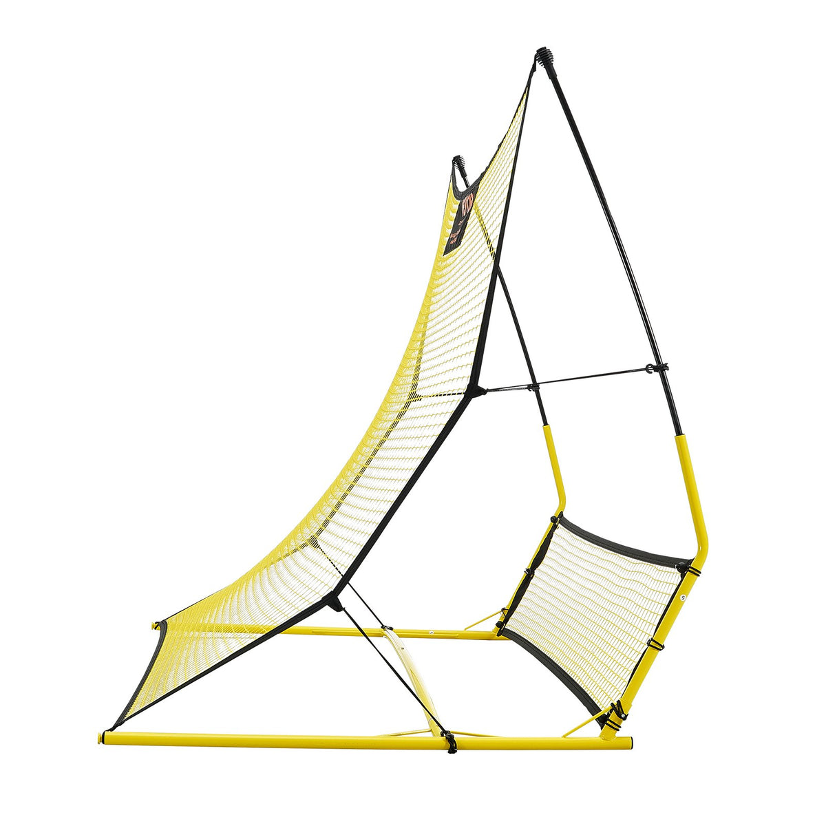 Soccer Trainer 2-in-1 Portable Rebounder Net Iron Wall Bag Practice Training