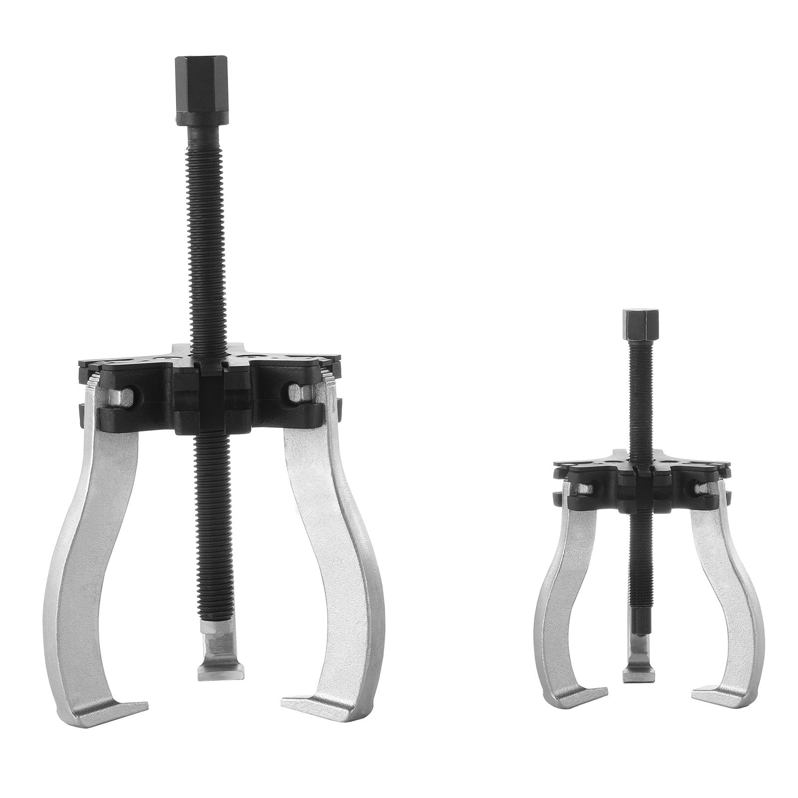 Gear Puller Set 2-Piece 3 and 7 Inch 3-Jaw Reversible Bearings Flywheels