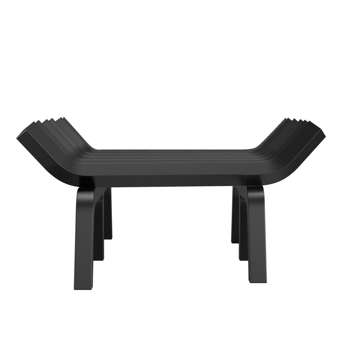 Fireplace Log Grate 762mm 6 Legs 19.05mm Powder-Coated Steel Indoor/Outdoor
