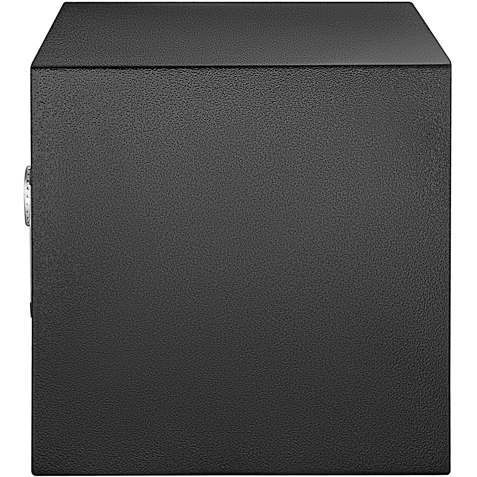 Safe Box 0.0227m³ Fingerprint Digital Keypad Fireproof Wall-Mounted 2 Keys