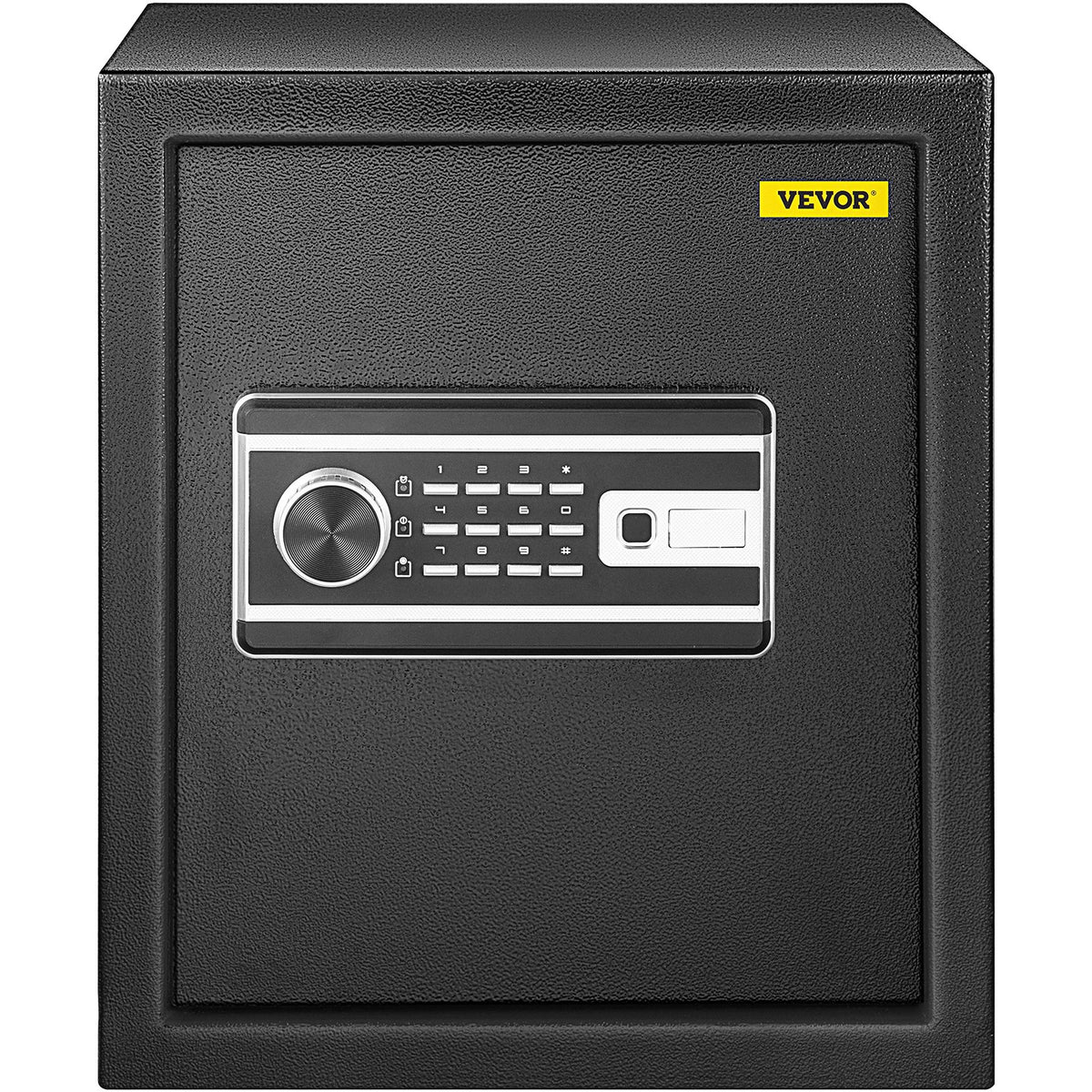 1.7 Cu Ft Fingerprint Safe Box with Keypad and 2 Keys for Home Office Hotel