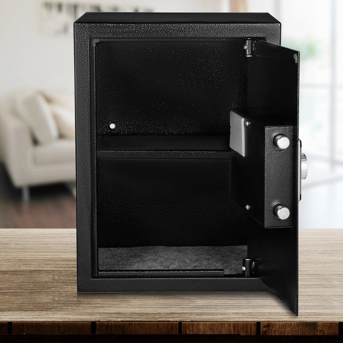 Safe Box Lock 2.1 Cubic Feet Digital Security Safe for Home and Office