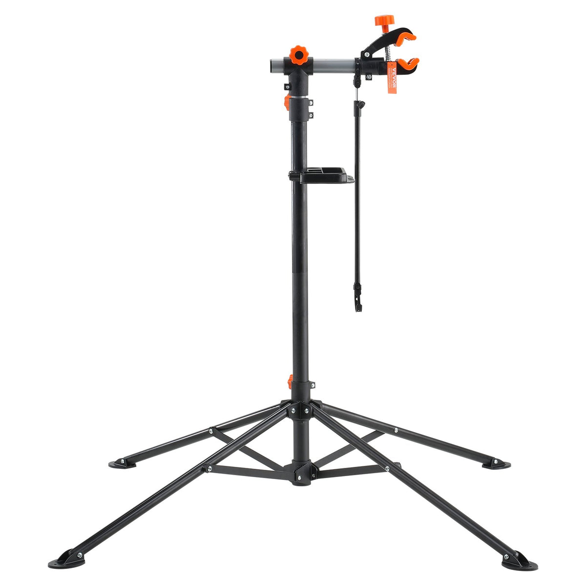 Bike Repair Stand 80 lbs Heavy-Duty Adjustable Steel Workstand Magnetic Tray