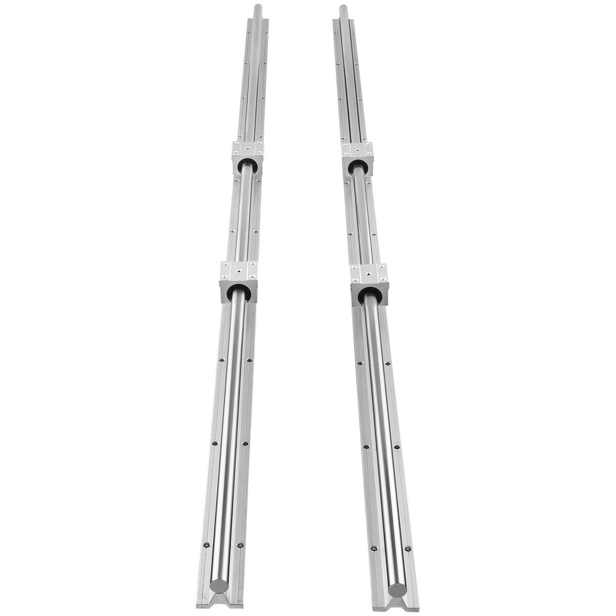 Linear Guide Rail Set SBR20 1500mm 2 Rails 4 SBR20UU Slide Blocks