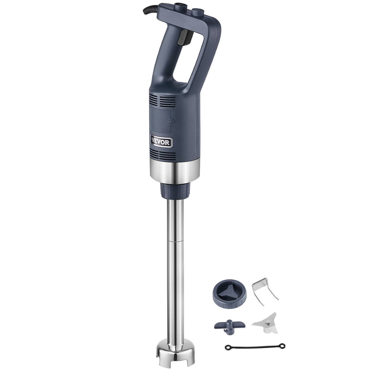 Commercial Immersion Blender 500W 16" Hand Mixer Variable Speed Stainless Blade