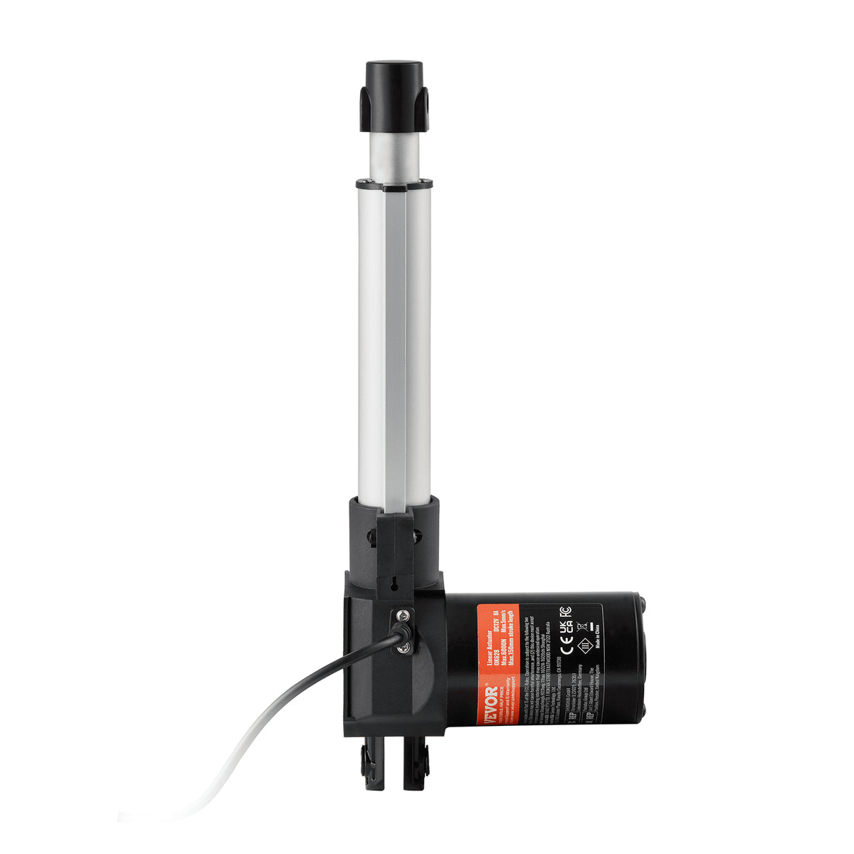 12V Heavy Duty 6 Inch Linear Actuator 1320lbs with Mounting Bracket