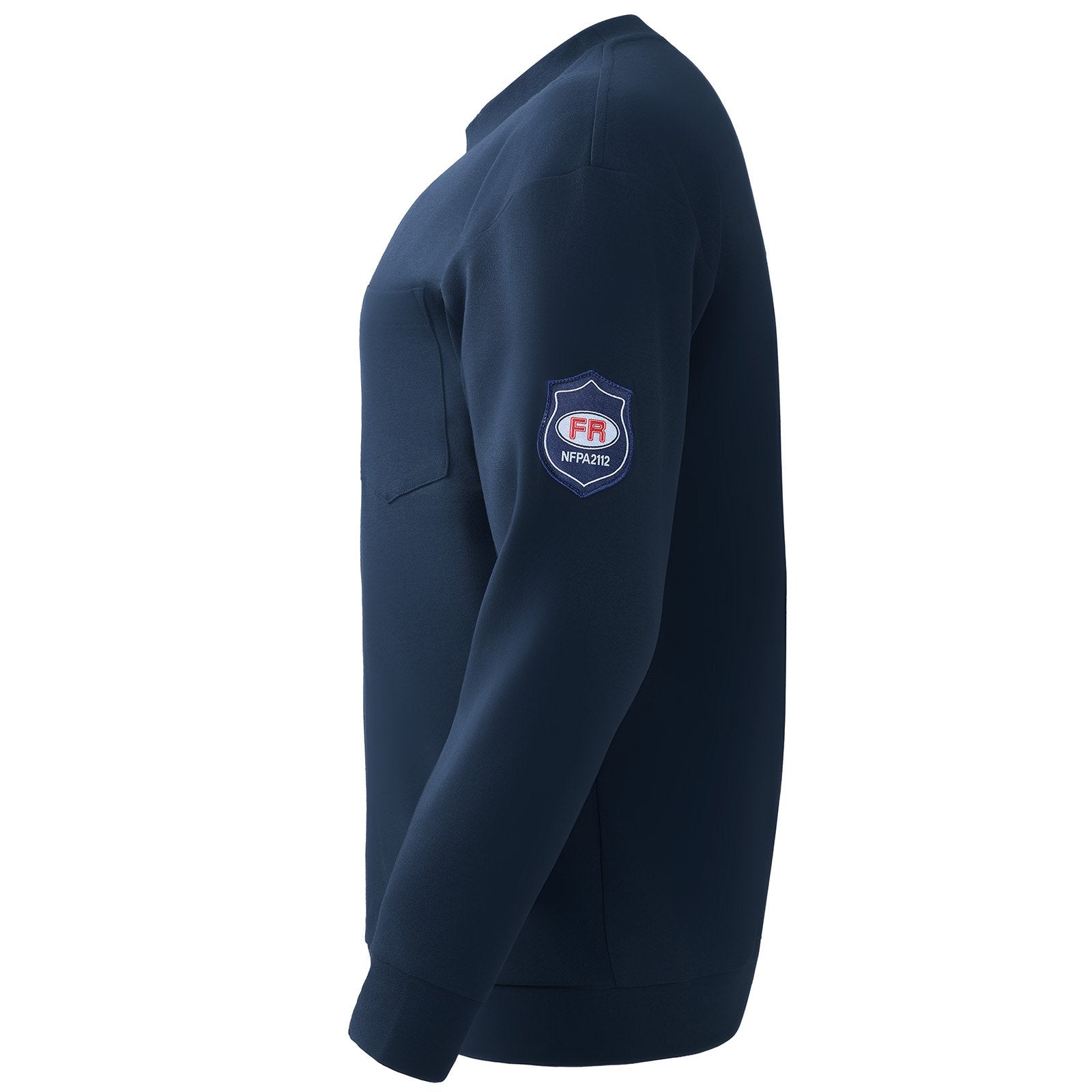FR Shirts Flame Resistant 7oz Cotton Long Sleeve Fire Retardant Work Navy 2XL