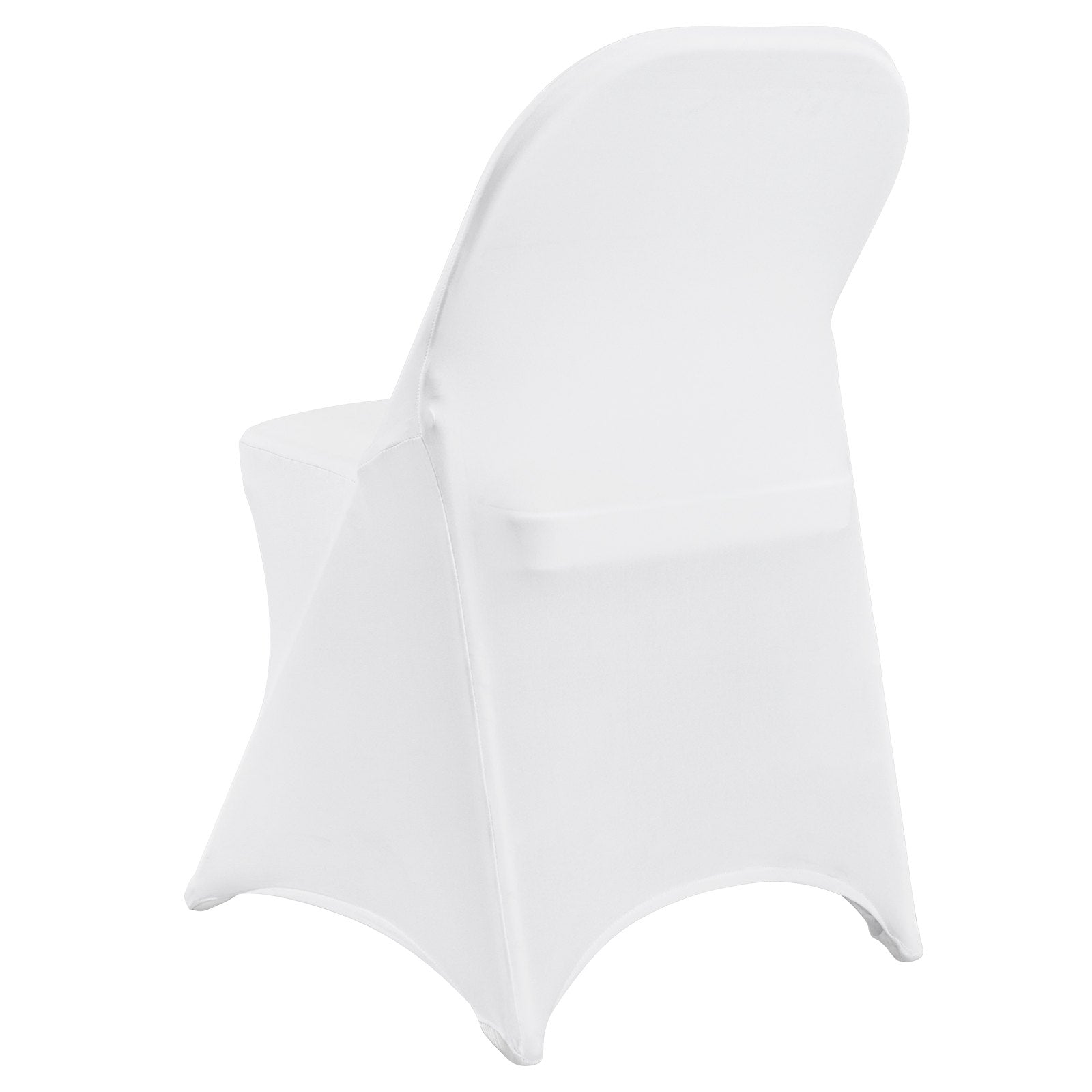 Stretch Spandex Folding Chair Covers Universal Fitted Washable Slipcovers 12PCS