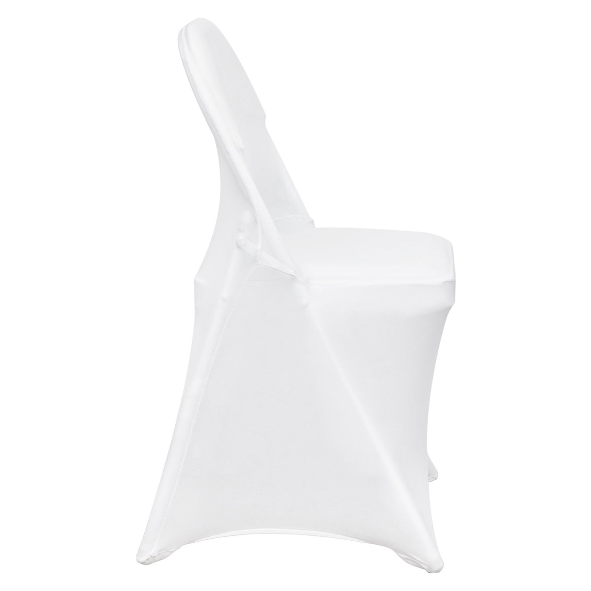 Stretch Spandex Folding Chair Covers Universal Fitted Washable Slipcovers 12PCS