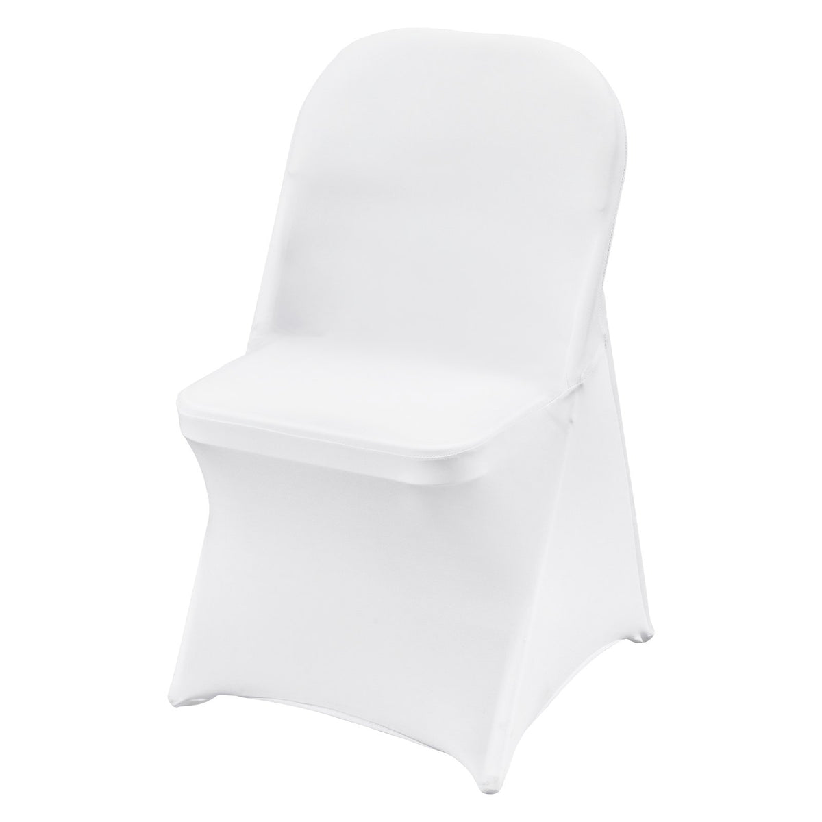 Stretch Spandex Folding Chair Covers Universal Fitted Washable Slipcovers 12PCS