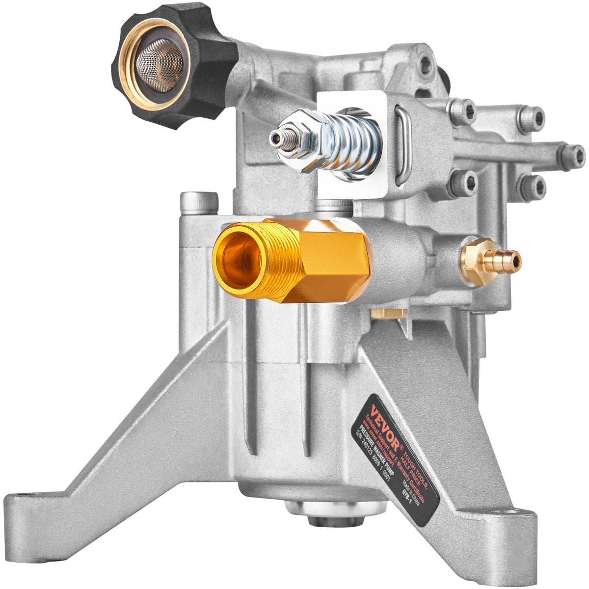 Pressure Washer Pump 22mm Shaft Vertical 3400 PSI 2.5 GPM Replacement Kit
