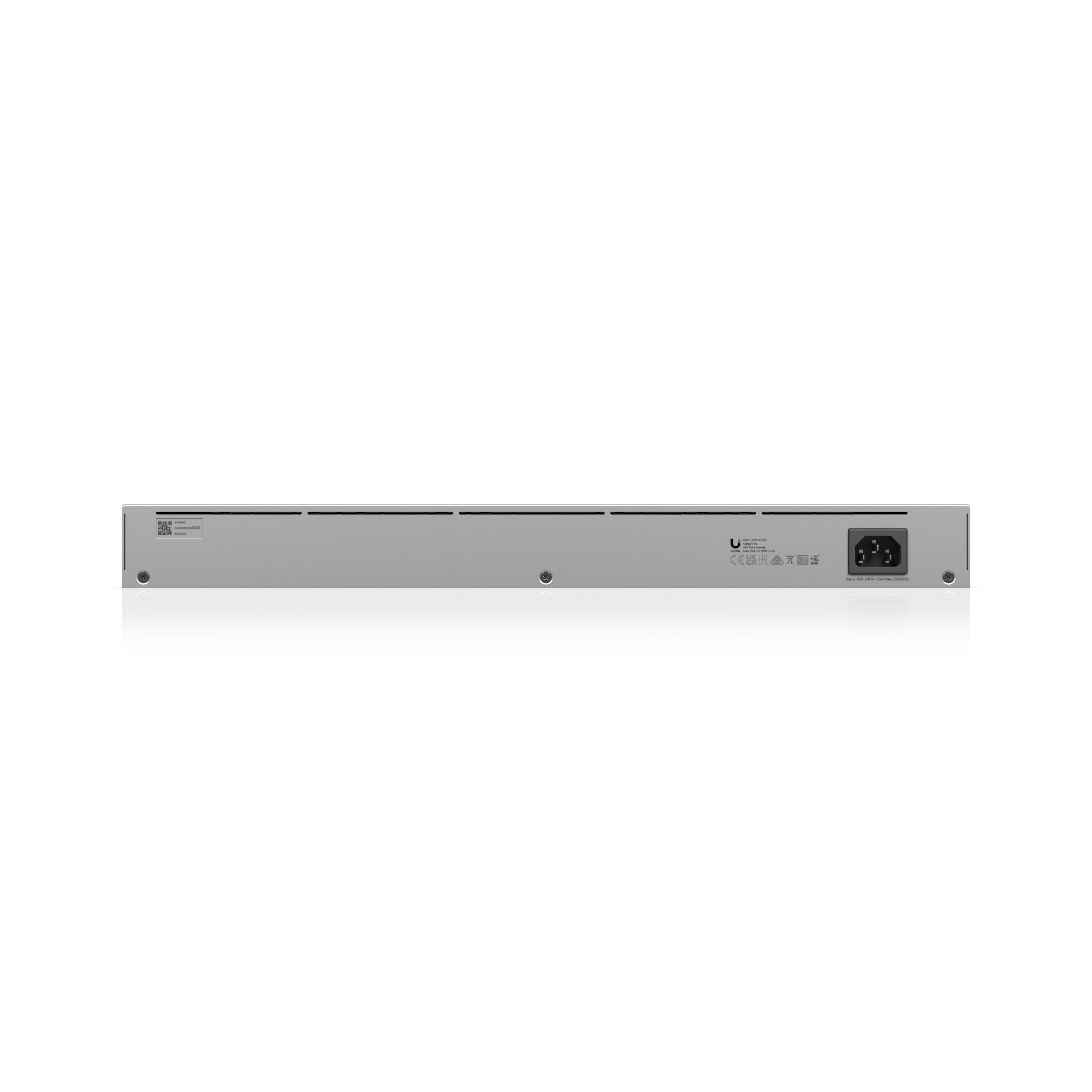 Ubiquiti UniFi 16 Port Managed Gigabit Switch with 8 PoE+ Ports 2 SFP Ports Fanless Design and Touch Display