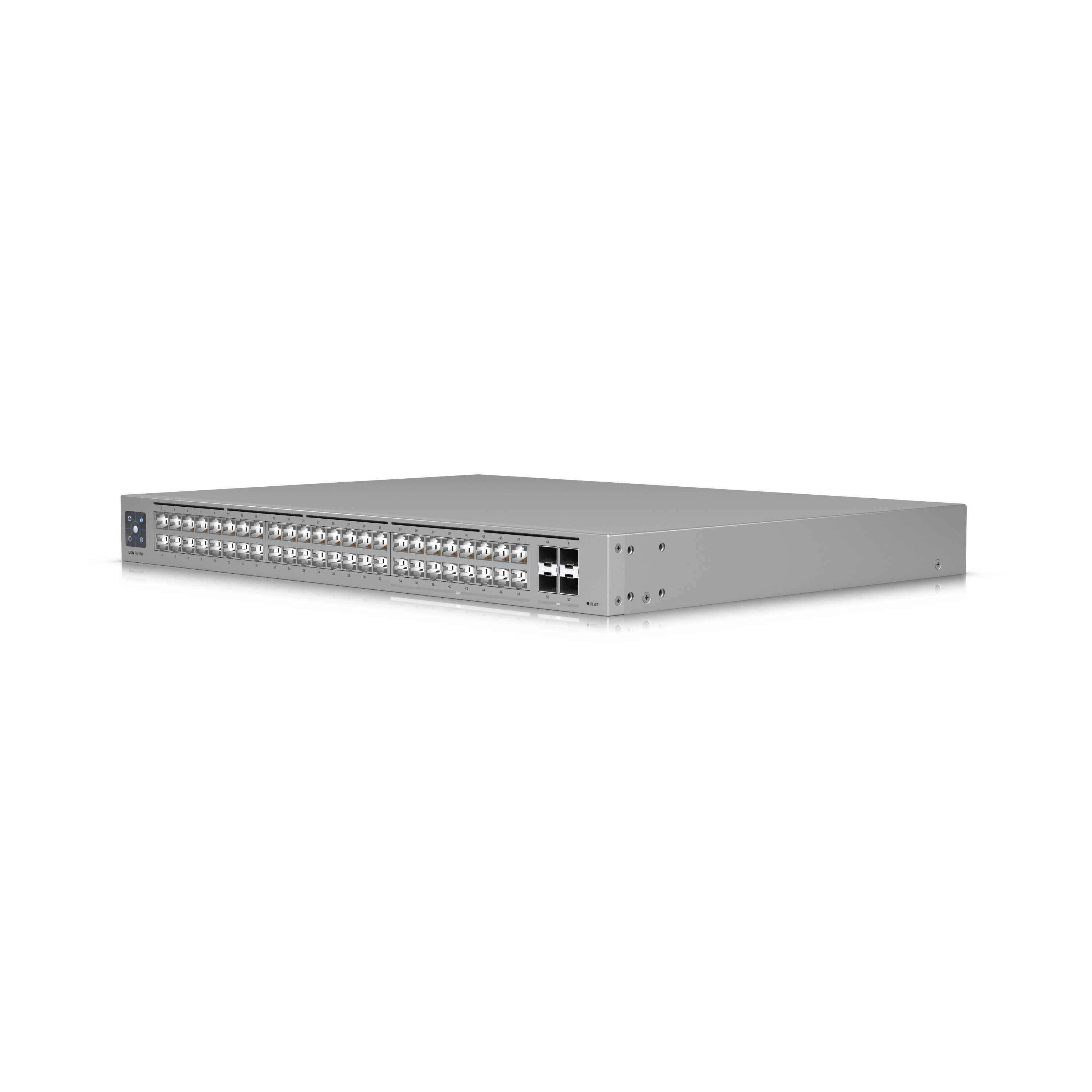 Ubiquiti UniFi Switch Pro Max 48 Port Layer 3 Etherlighting Switch with 2.5GbE GbE and 10G SFP+ Ports