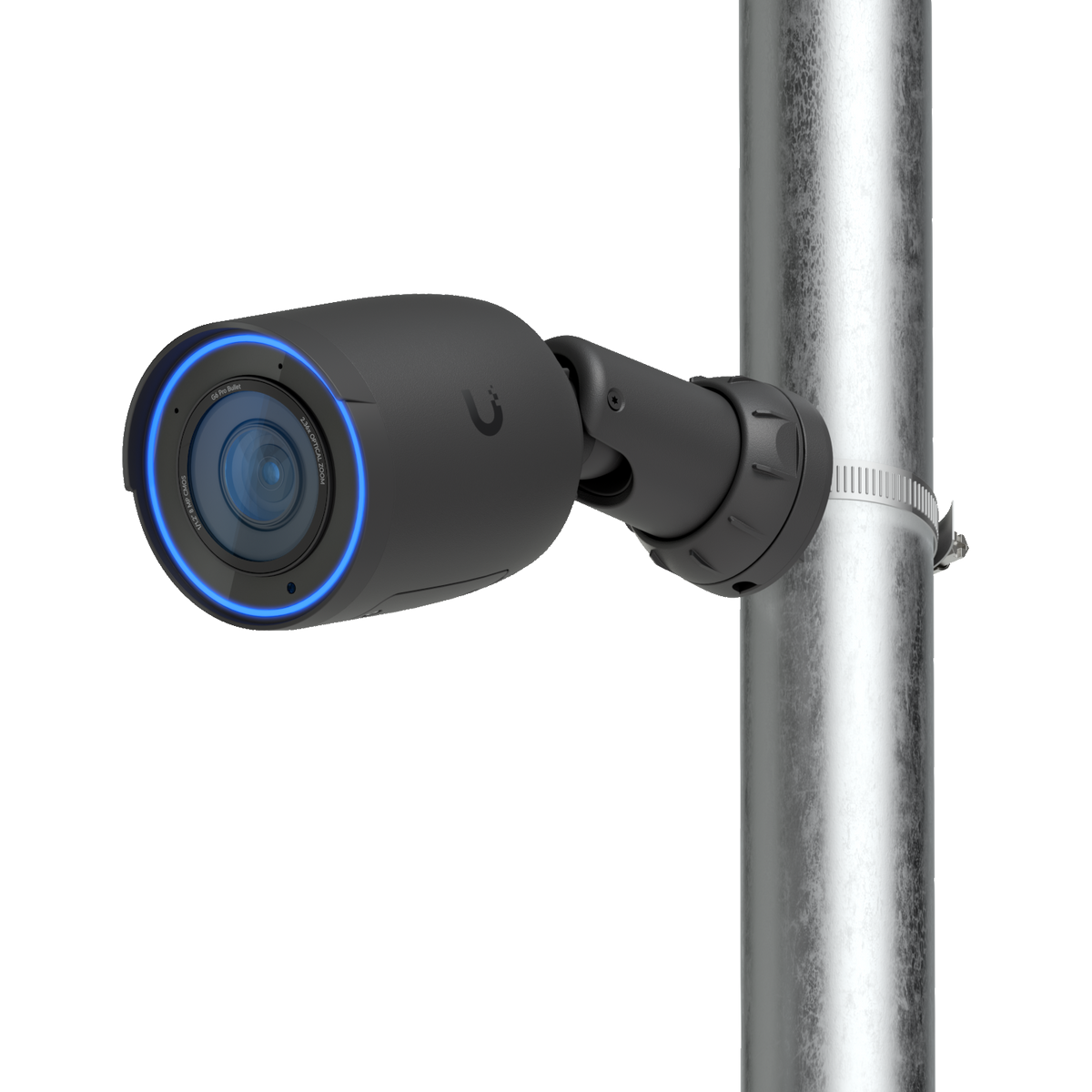 Ubiquiti G6 Pro Bullet Black All Weather 4K PoE Plus Camera with Multi TOPS AI Engine and Long Range IR Night Vision